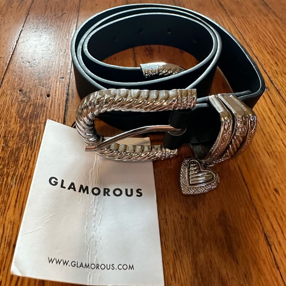 NWT Faux Leather Western Belt